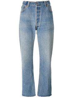 джинсы с завышенной талией  Re/Done