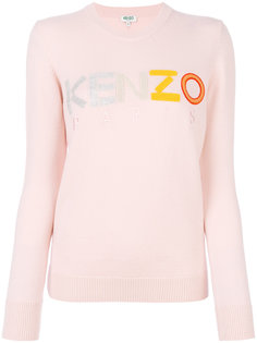 свитер с логотипом бренда Kenzo