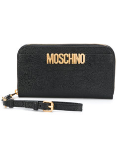 кошелек с логотипом Moschino