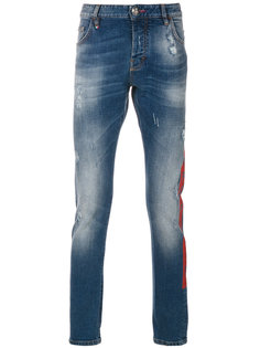 джинсы кроя слим с принтом-логотипом Philipp Plein