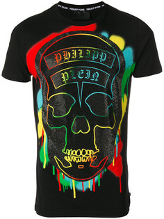 футболка с принтом черепа Philipp Plein