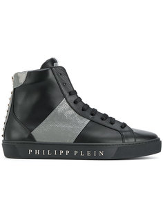 хайтопы на шнуровке Philipp Plein