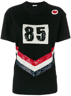 футболка с пайетками P.A.R.O.S.H.