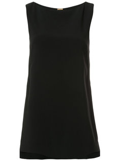 stretch cady sleeveless shell Adam Lippes