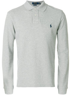 футболка-поло с вышитым логотипом Polo Ralph Lauren