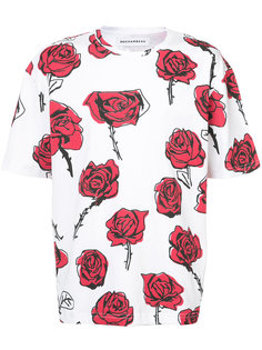 Rose print T-shirt Rochambeau