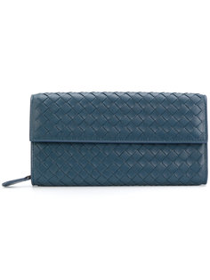 кошелек с плетением Intrecciato Bottega Veneta