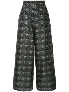 jacquard palazzo pants G.V.G.V.