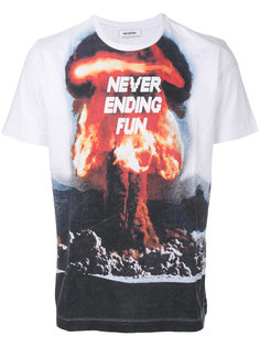 футболка с принтом атомного взрыва Tim Coppens