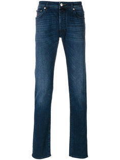 джинсы кроя слим Jacob Cohen