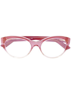 очки в овальной оправе Dolce &amp; Gabbana Eyewear