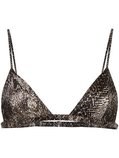 бюстгальтер с ртеугольными чашечками Luxe Fleur Du Mal