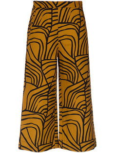 printed culottes Andrea Marques