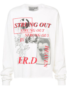 photo print slogan sweatshirt Enfants Riches Déprimés