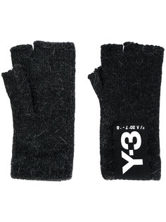 перчатки-митенки Y-3