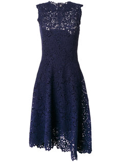 кружевное платье с высоким воротом  Ermanno Scervino