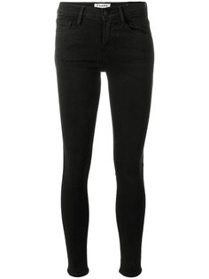 укороченные джинсы скинни  Frame Denim