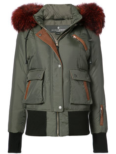 Fordham fox fur trim coat Nicole Benisti