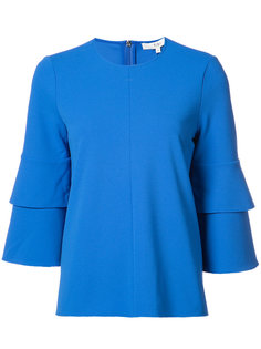 frill sleeve blouse Tibi