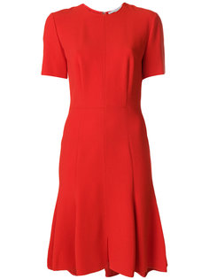 платье с поясом и вышивкой Stella McCartney