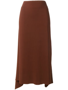 юбка с асимметричным подолом Jil Sander