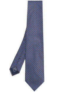 галстук с мелким принтом Brioni