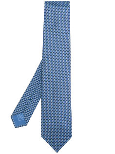 галстук с мелким принтом Brioni