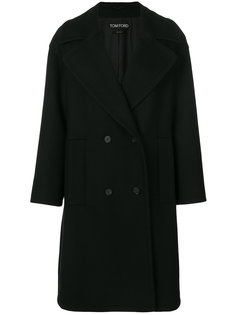 двубортное пальто Tom Ford