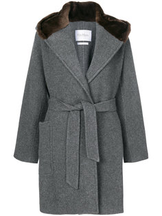 классическое пальто с поясом Max Mara