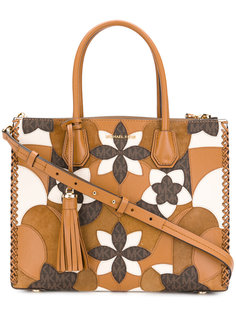 сумка-тоут с аппликацией из цветов Michael Michael Kors