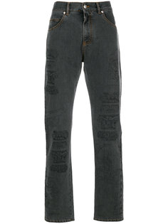 джинсы прямого кроя Versace