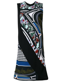платье с рисунком Cityscape Versace