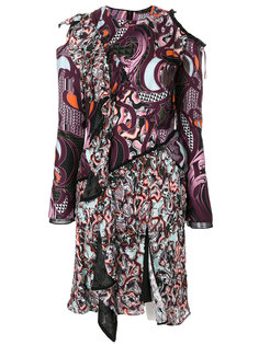 платье с принтом Wild Side Versace