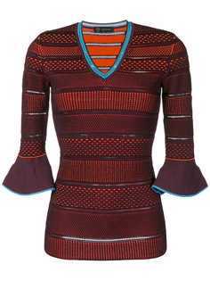 свитер с узором Versace