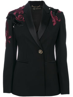 пиджак с вышивкой Baroque Versace