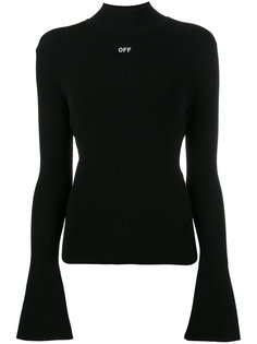 топ с высоким воротом Off-White