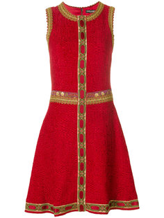 платье с вышивкой Dolce &amp; Gabbana