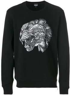 толстовка с головой леопарда Just Cavalli