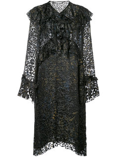 leopard print frills dress Iro