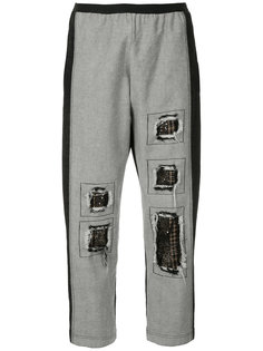 джинсы с контрастными панелями Antonio Marras