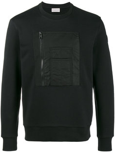 толстовка с нагрудным карманом на молнии Moncler