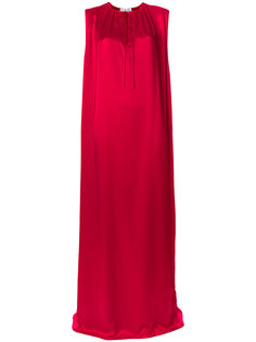 свободное длинное платье Balenciaga