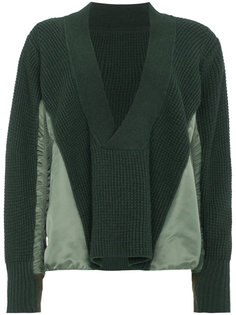 трикотажный свитер MA 1 Sacai