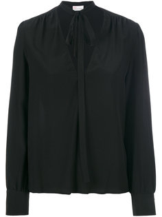 блузка с завязкой на шее Red Valentino