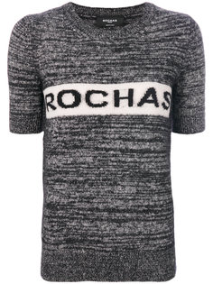 джемпер с логотипом Rochas