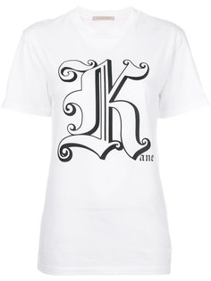 футболка Gothic K Christopher Kane
