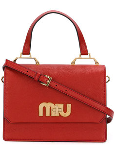 сумка-тоут с верхней ручкой Miu Miu