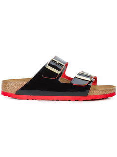 лакированные сандалии с пряжками Birkenstock