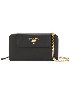 клатч на цепочке Prada