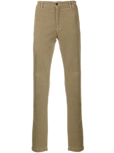 классические текстурированные брюки Massimo Alba
